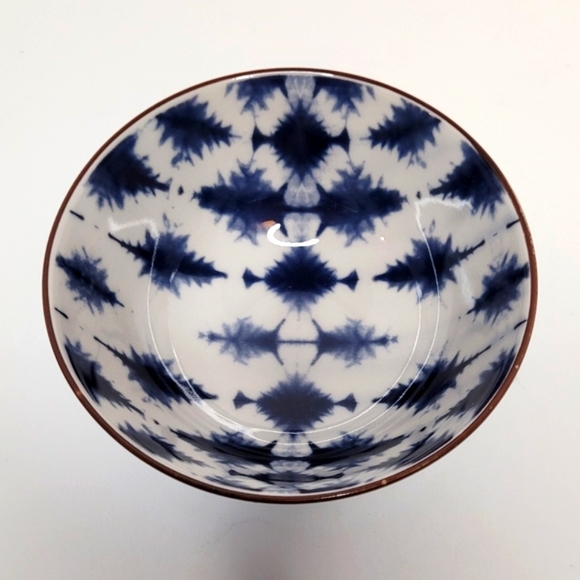 Tie Dye Look Pattern Patina Vie Rice Bowl or Cereal Bowl Excellent - Picture 2 of 5